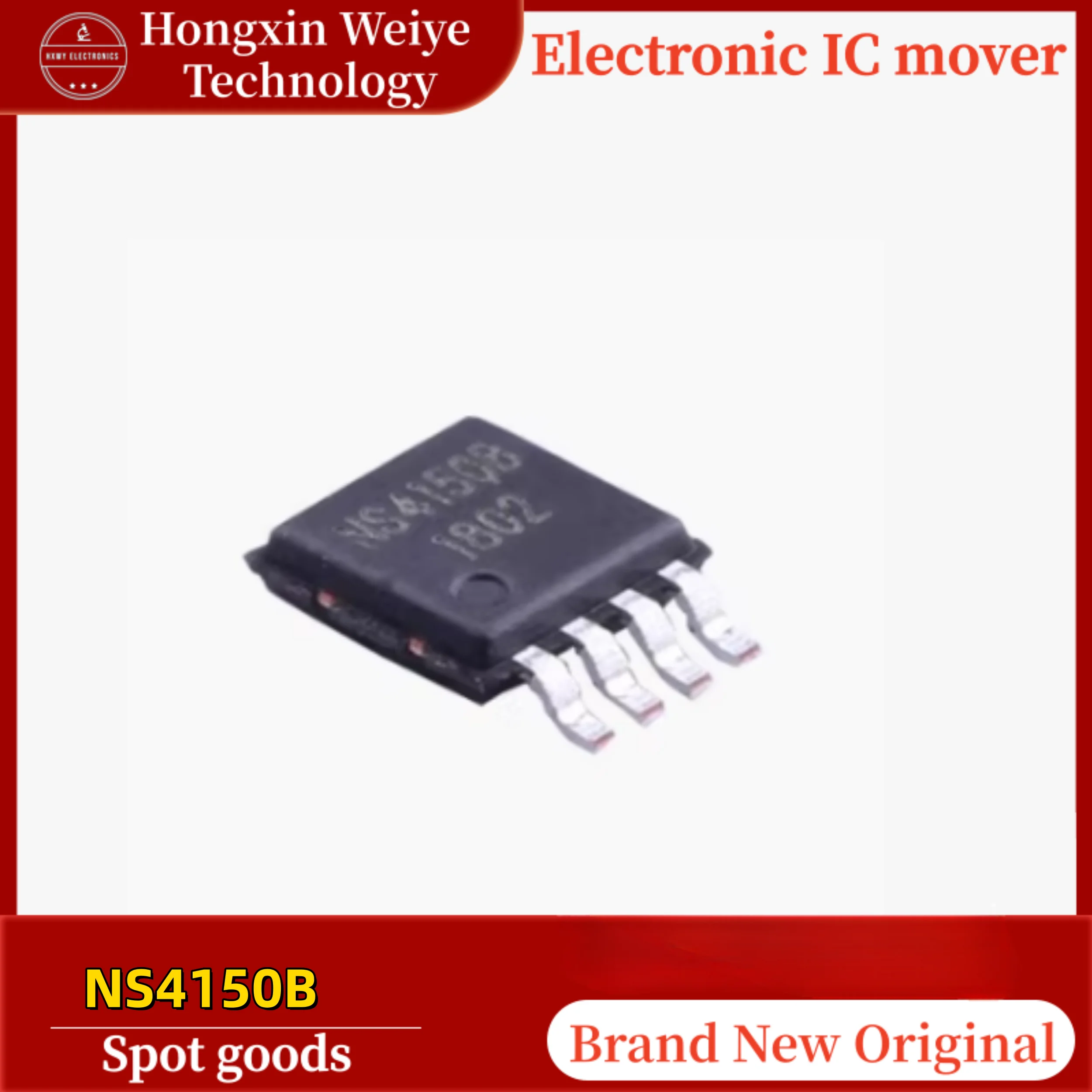 20/30 PCS NS4150B NS4150 MSOP8 3W Mono Digital Audio Power Amplifier IC Brand New In Stock
