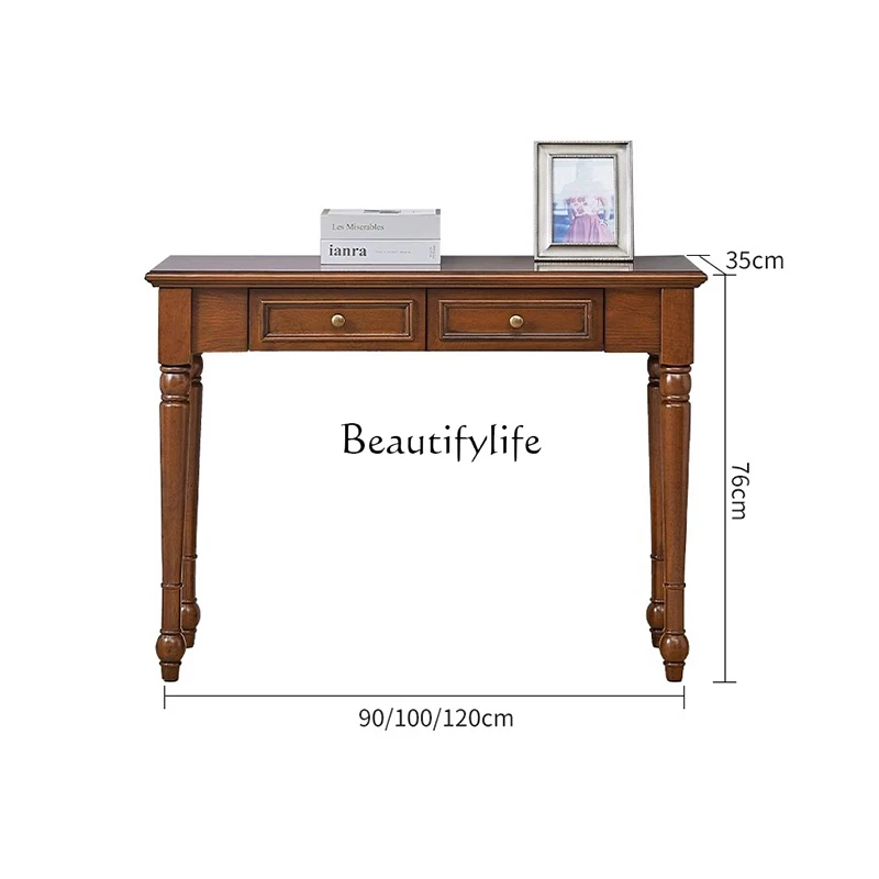 

American Retro Console Tables Storage Glamour Elegant Classic Console Tables Trendy Luxury Console