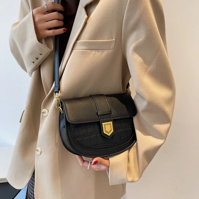 2023Trendy Mode Damestassen Casual En Veelzijdige Retro Schoudertassen Prachtige En Westerse Stijl Urban Beauty Crossbody Tassen