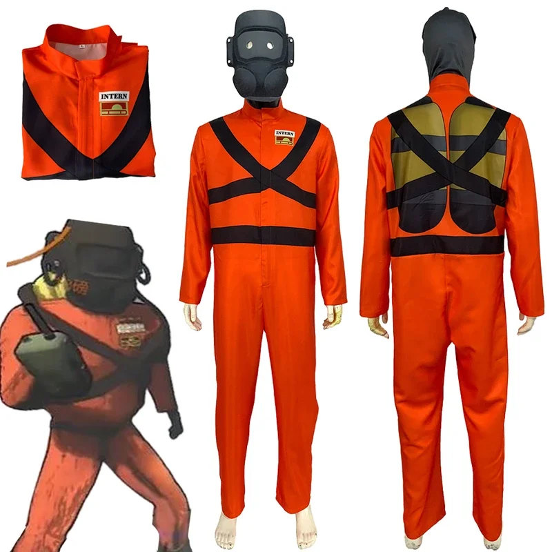 أطفال الكبار لعبة الإرهاب شركة حراثية تأثيري بوس المتدرب خوذة واقية زي دمية هالوين كرنفال البدلة للنساء الرجال