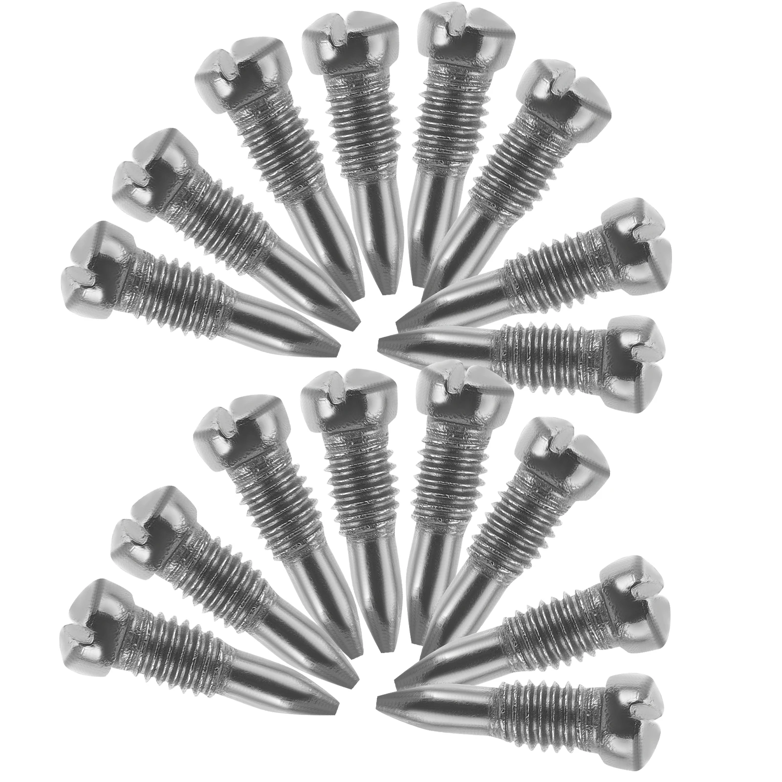 

30 Pcs Saxophone Metal Rat-tail Screws Durable Material Fixing Repair Parts Accessories Musical Instrument Key Rod Screw Alto