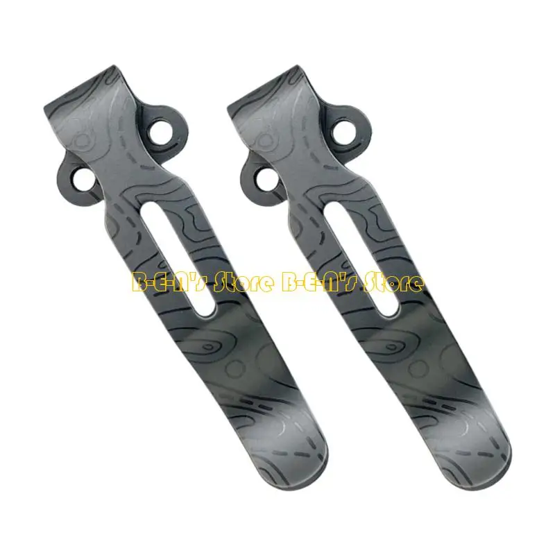 Y1AD Stainless Steel Pocket Clip For 515 535 Series Folding Cutter Easy To Install