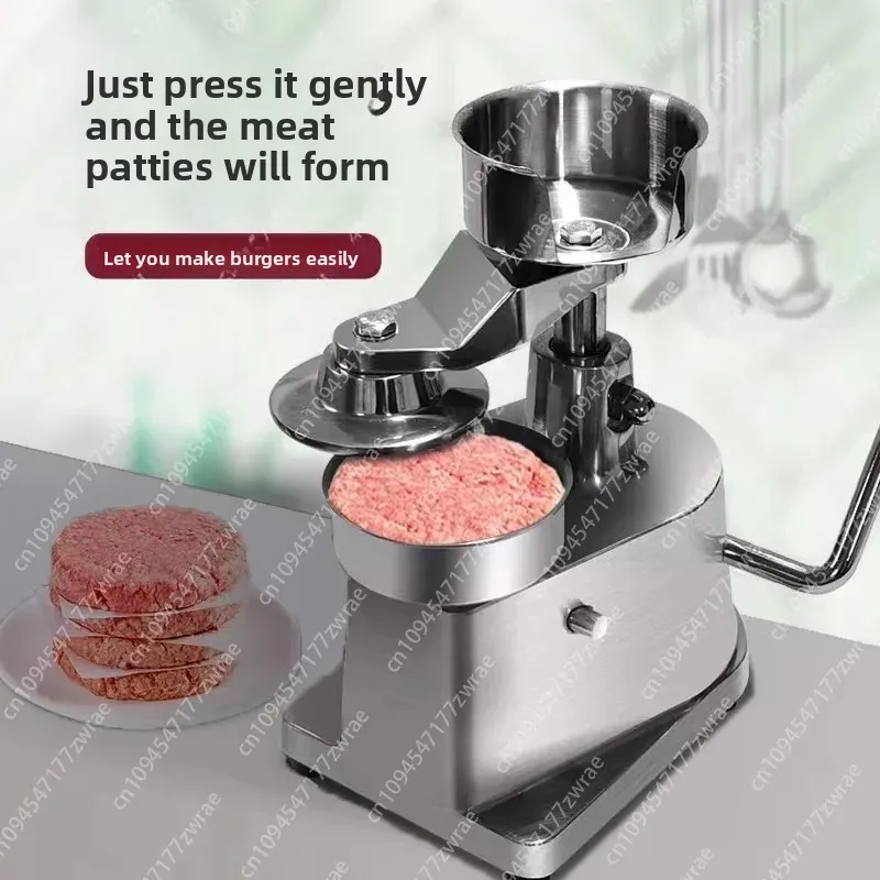 Prensa comercial para hamburguesas, hamburguesas manuales, hamburguesas de ternera y prensa para tartas de carne