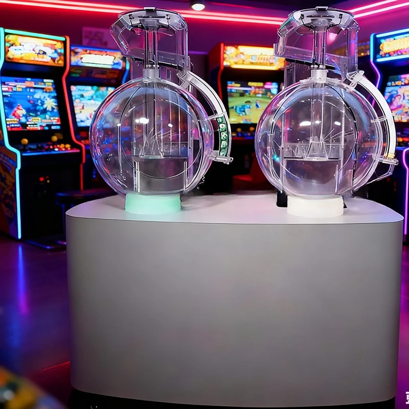 Shake ball machine, two-color ball lottery machine, data game machine, live recording and broadcasting lottery machine