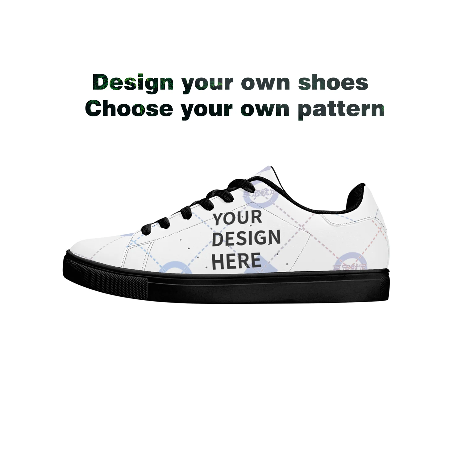 

Customizable casual Sneakers. Sport shoes Customization is available based on images customzed print image logo text