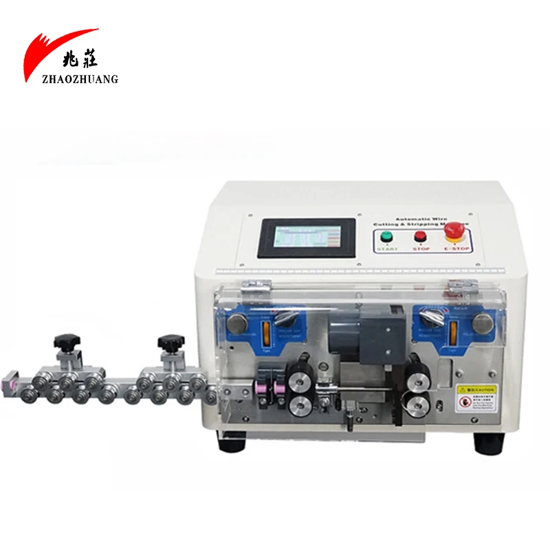 XC-3050 Latest Automatic High Speed (1 - 6 Mm) Multiple Conductor Cable Wire Cutting And Stripping Machine