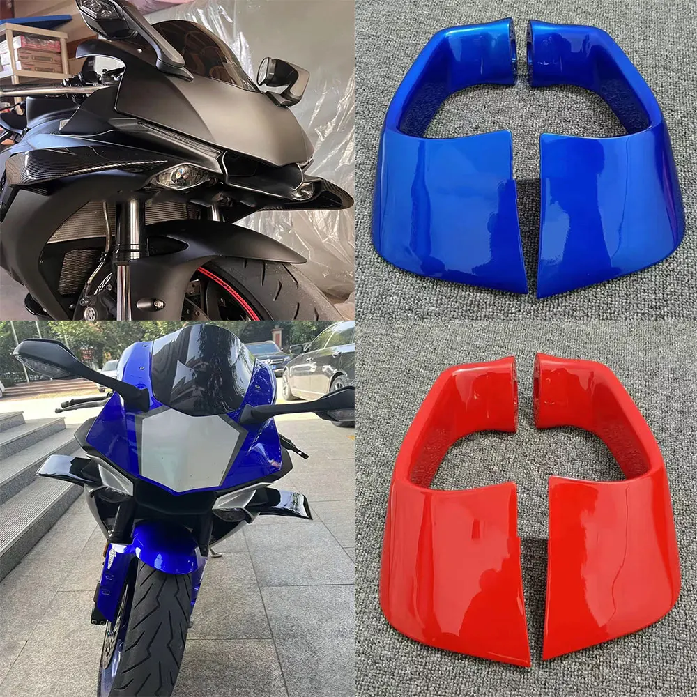 For Yamaha YZF R1 YZF-R1 R1M 2015-2020 2021 2022 2023 Motorcycle Winglets Aerodynamic Wings Spoiler Fairing Downforce With Bolts