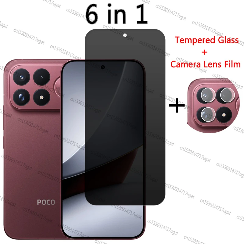 Sichtschutzfolie für Xiaomi Poco F9 Ultra Sichtschutzfolie für Poco F9 Ultra Glas für Poco F9 Pro Objektivfolie
