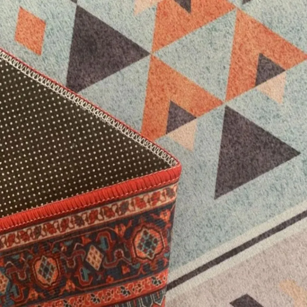 Modern European Geometric Stairs Corridor Carpet Anti Slip Washable Living Room Hallway Long Rug Light Luxury Hall Runners Mat view 5