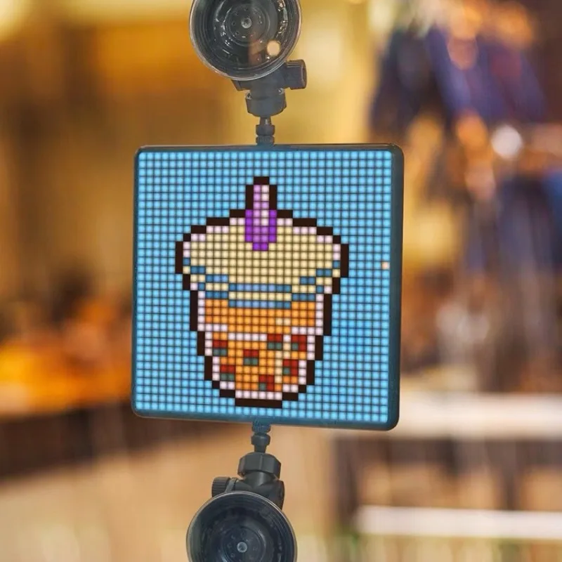 

Dot tone pixel car photo frame rgb desktop light pollution ornament scrolling