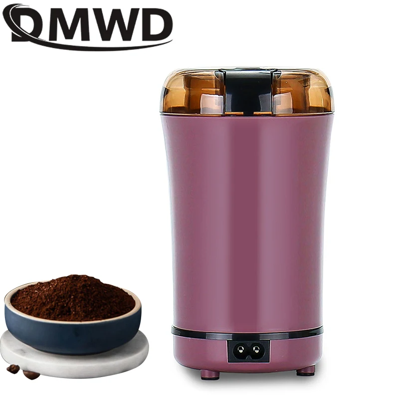 110V/220V Portable Multifunctional Electric Coffee Mill Grinder Mini Stainless Steel Beans Herbs Nuts Grains Grinding Machine