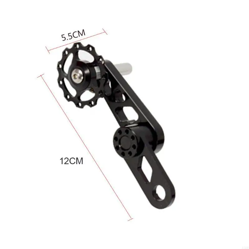 

J2HE Bike Chain Tensioner, Bike Single Speed Chain Tensioner Aluminum Alloy Bike Chain Tool Bike Rear Derailleur Chains Guide