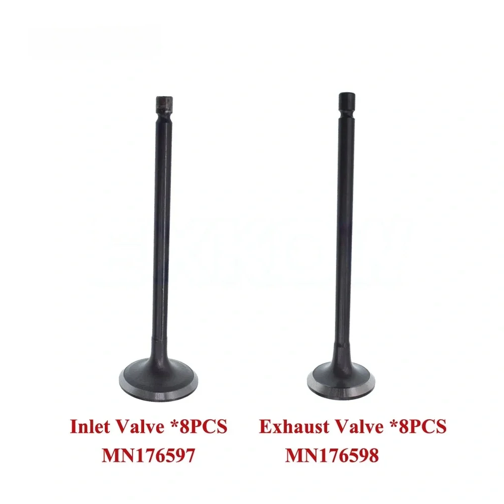 4D56 ENGINE Intake & Exhaust Valve Kit For MITSUBISHI L200 TRITON PAJERO SPORT 2.5L 2.5 L T L4 Diesel 05-15 MD348770 MN176597 view 5