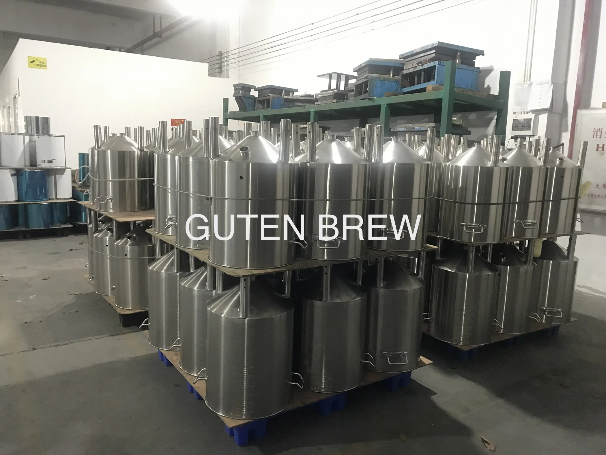 30L 55L 75L 105L مخروطي التخمير البيرة معدات مصنع الجعة الضغط تخمير تخمير البيرة خزان تخمير البيرة المعدات