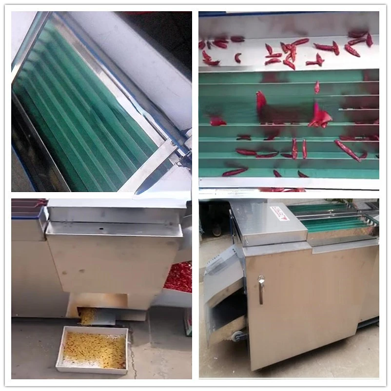 2022 Peper Zaad Separator/Rode Chili Cutter/Chili Scheiden En Snijden Machine