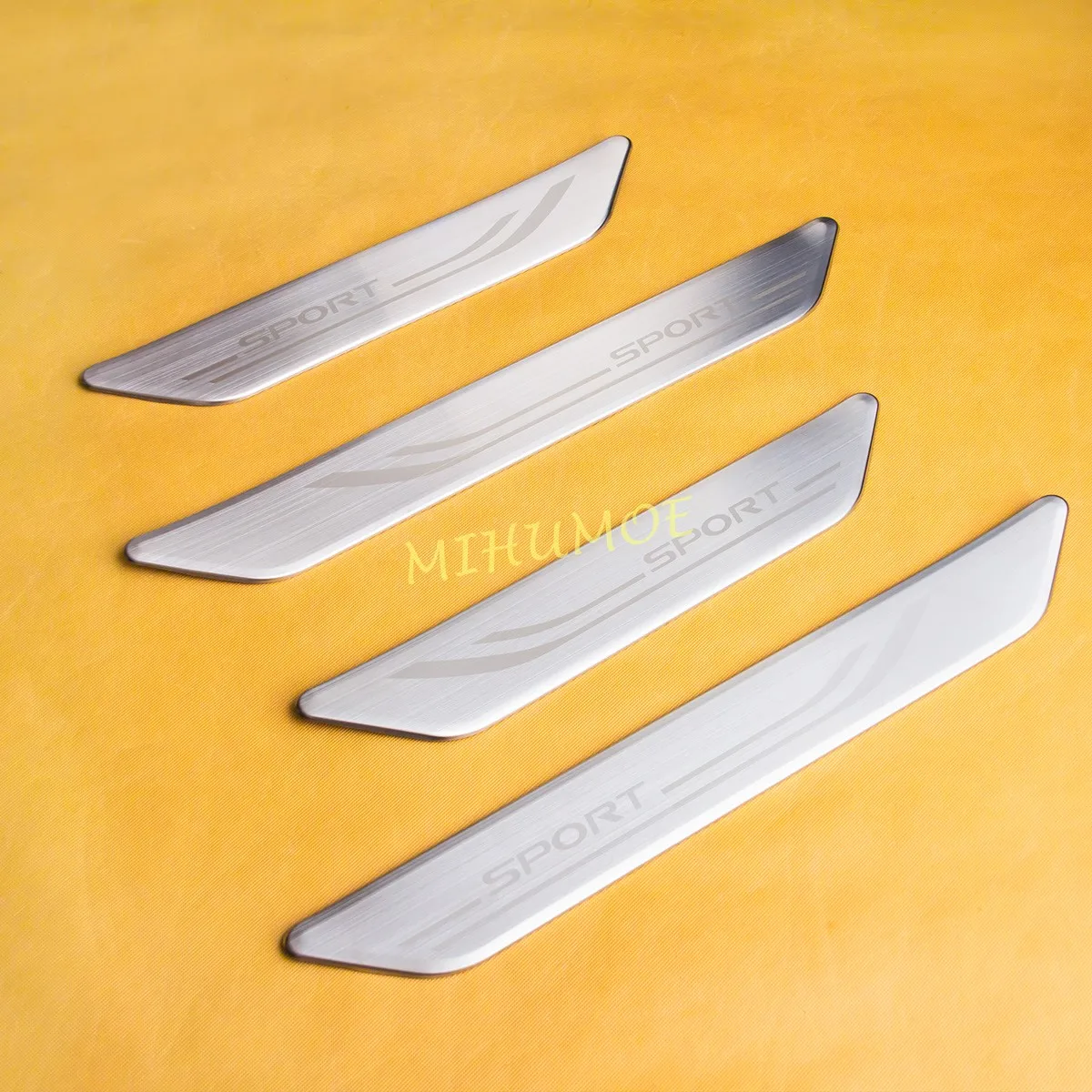 Stainless Steel For 2023 2024 2025 2026 Lexus RX350 RX350h RX450h+ RX500h Door Sill Kick Scuff Protector Cover Trim Accessories