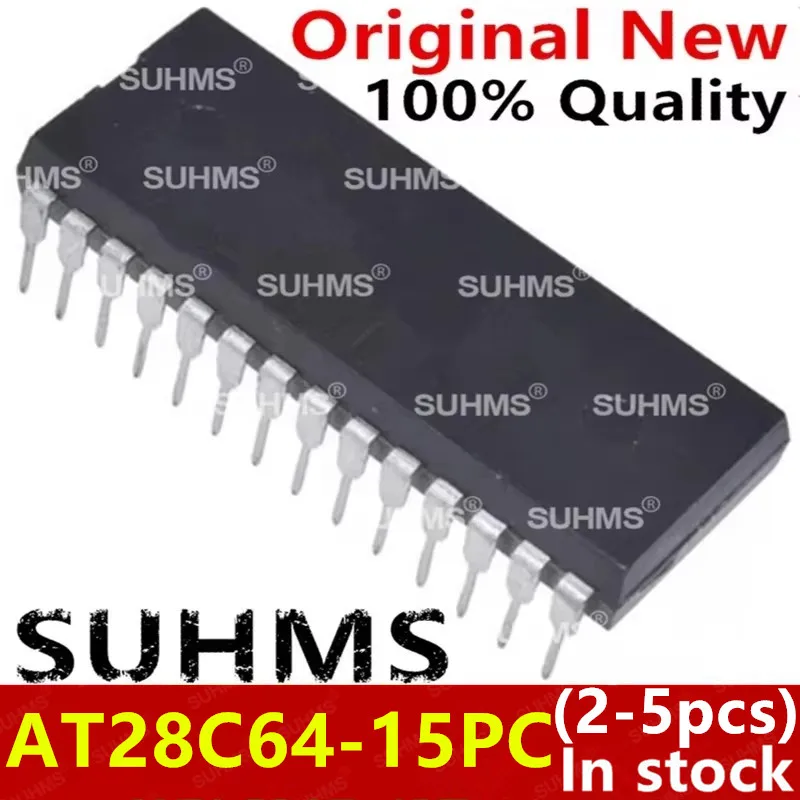 (2-5piece)100% New AT28C64-15PC AT28C64 15PC DIP-28