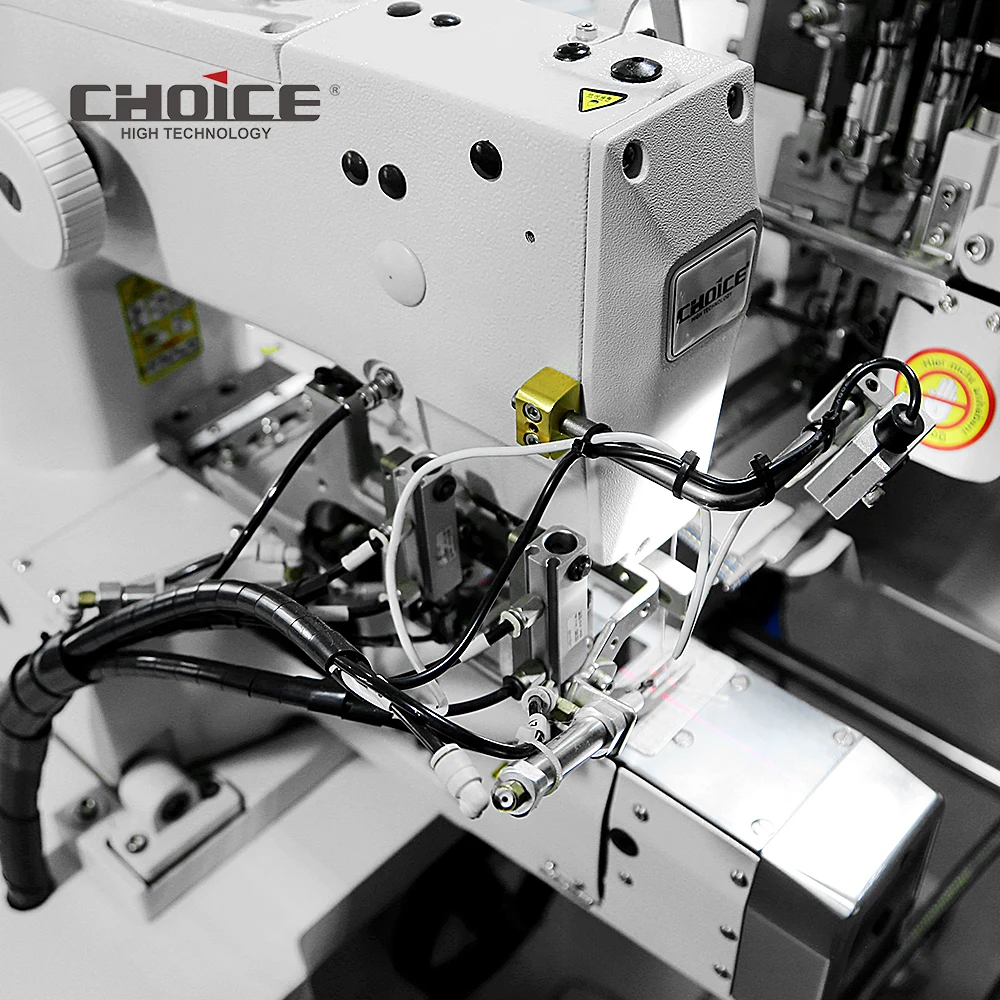 High Technology Automatic Double Needl e Belt Loop Attaching Industrial Sewing Machine GC254-ZD