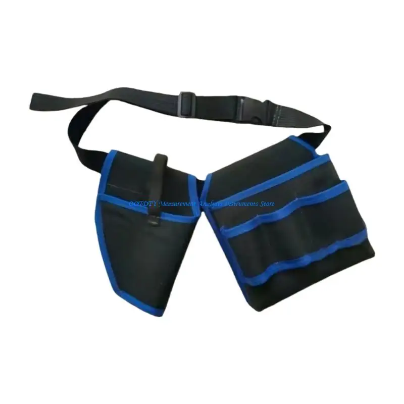 367D 360 Canvas Tool Adjustable Waist Strap Multiple Storage Pockets Waterproof