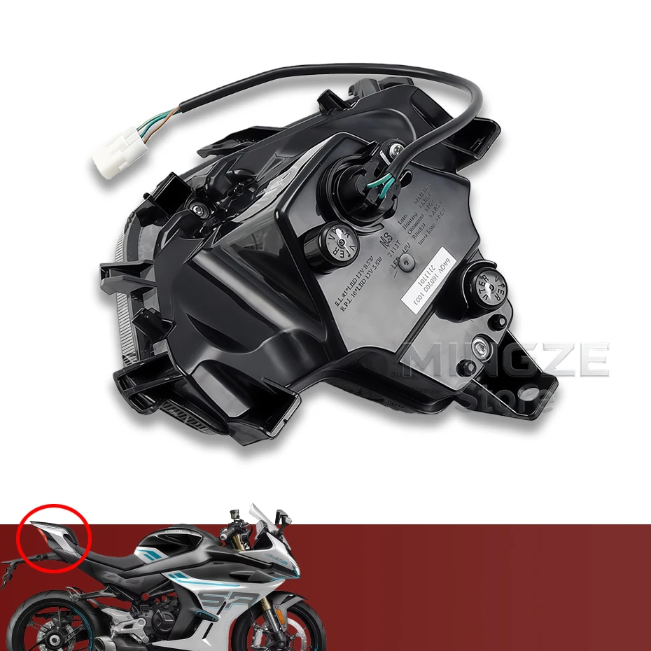 ل Cf Moto cf450SR SRS NK CF400-6-9-12 450Nk دراجة نارية الذيل ضوء الفرامل الخلفية ضوء الأصلي الخلفية الذيل ضوء ل CFMOTO 450SR #6