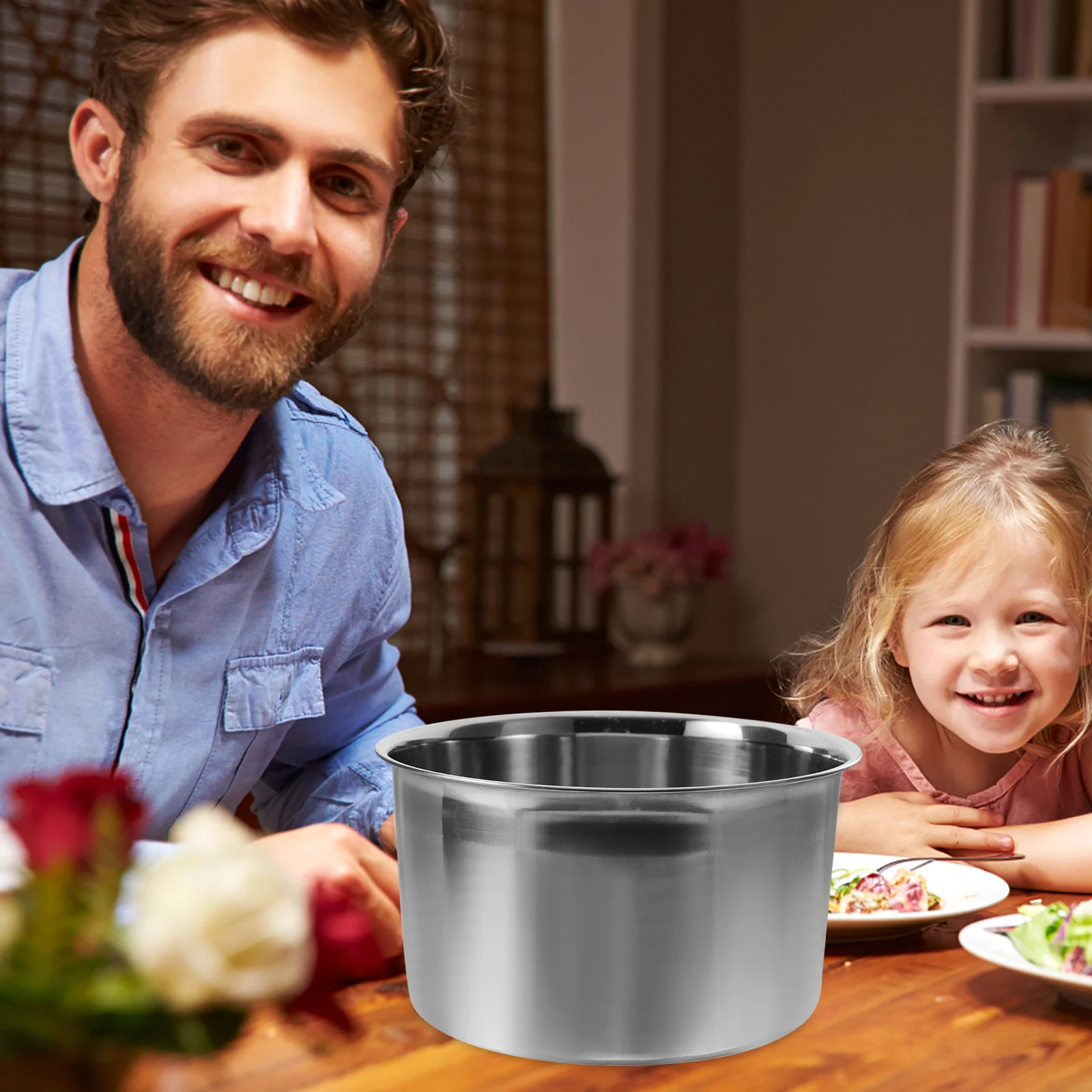 

1Set Stainless Steel Strainer Ladle Household Large Colander Multi-Function Filter Spoon for Hot Pot Shrimp Dumplings Kitchen