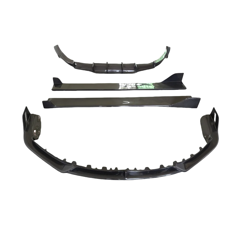 

For Porsche 992 911 4S Edition Carbon Fiber Front Rear Diffuser Side Skirt Body Kit for X Model Modification Upgrade