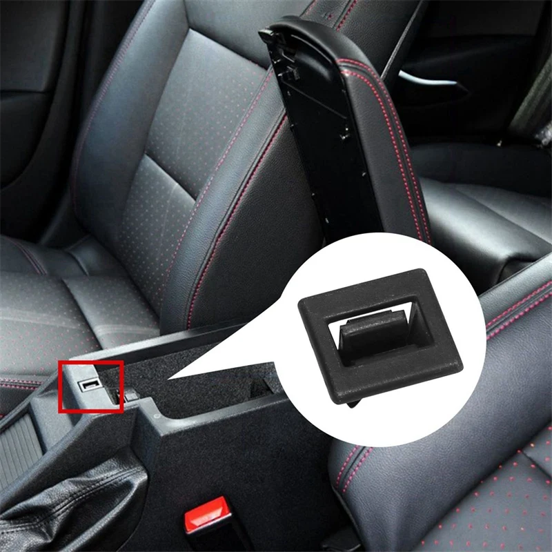 2X Car Central Armrest Box Cover Clip For Citroen C5 2011- 2015 7591GL