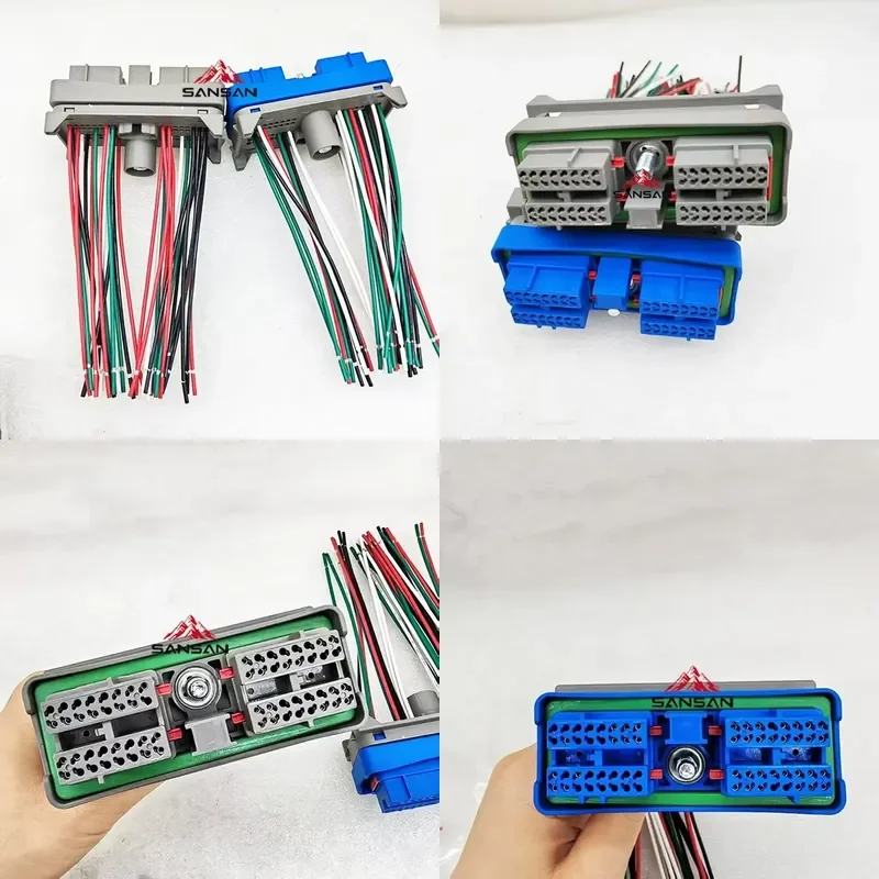 Excavator ECM plug wiring harness computer board connector cable suitable for 320DL excavator construction machinery parts