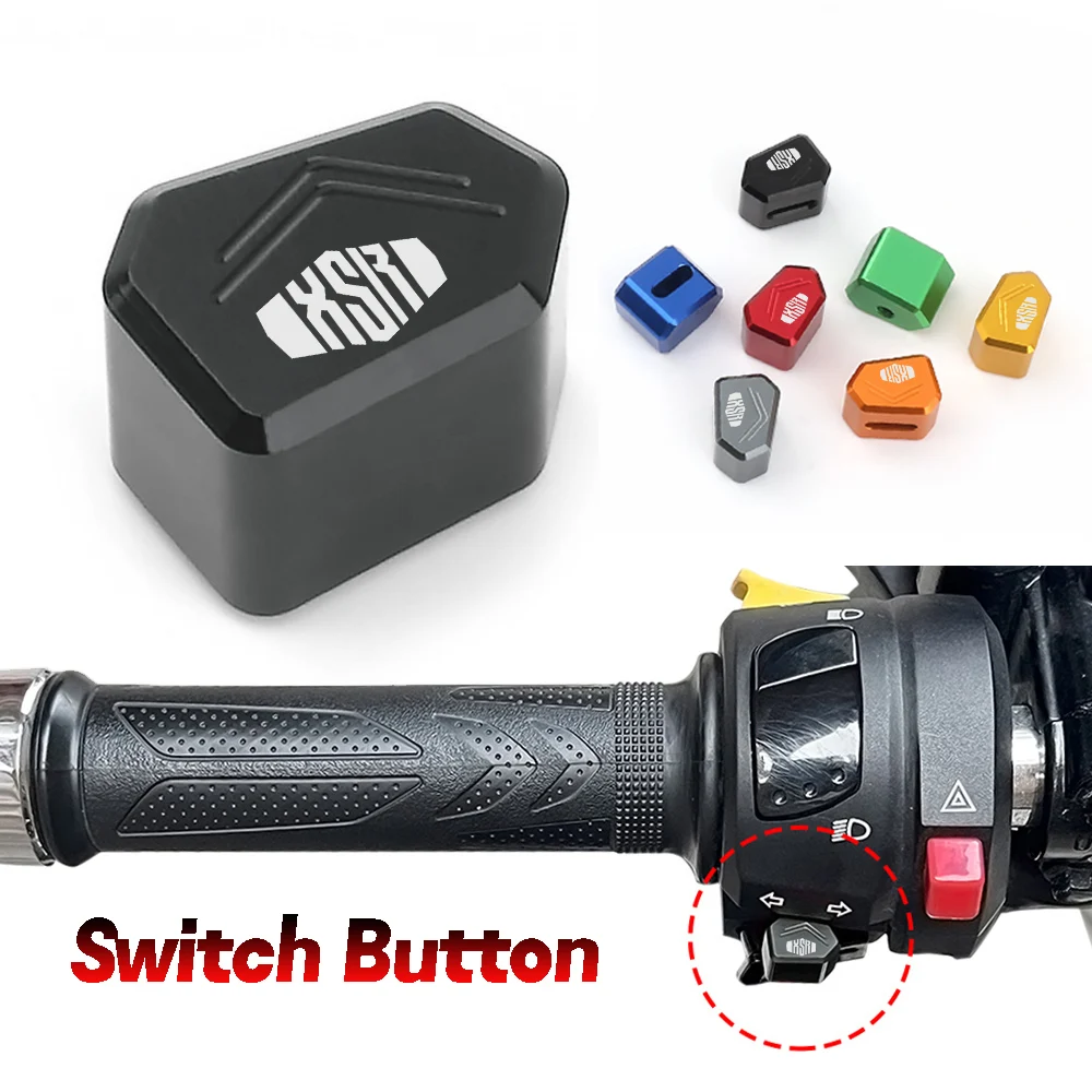 

For YAMAHA XSR700 XSR 700 XSR900 XSR 900 XSR125 XSR155 Switch Button Turn Signal Key Cap Motorcycle Accessories