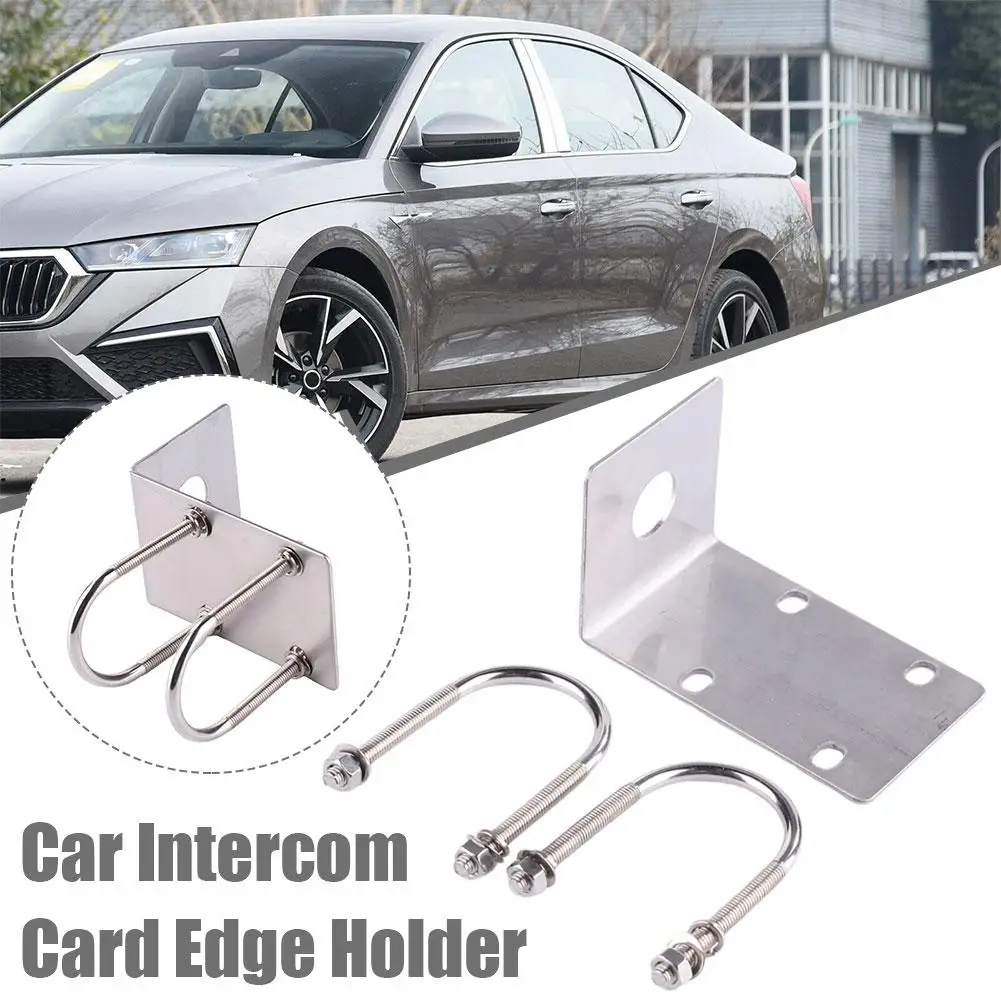 

Car Intercom Card Edge Holder Antenna Bracket Transceiver U Stainless Steel Clamp Car Accessories Bolt D9R3