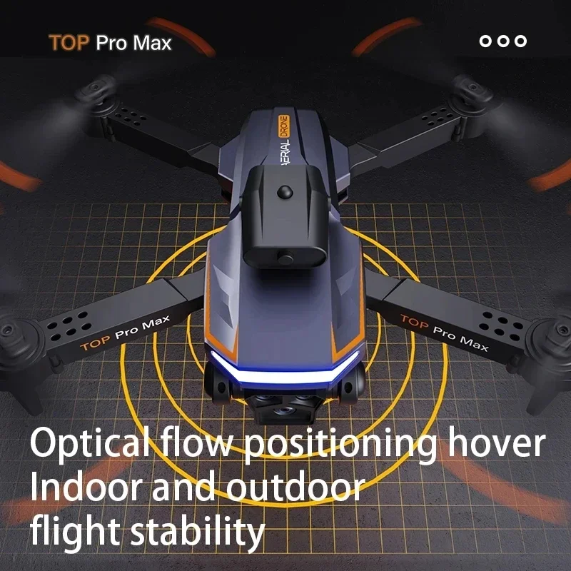 FYZS P18Pro Brushless Motor Drone GPS 8K HD Triple Camera Optical Flow Position Obstacle Avoidance Photogra Foldable Quadcopter