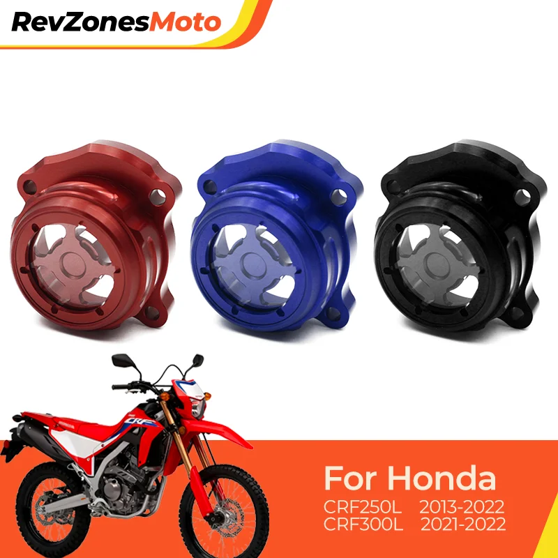 

Motorcycle Aluminum Oil Filter Cover for Honda CRF250L CRF 300L CRF300L Rally 2021 2022 Engine Protection Cover OEM Replacement
