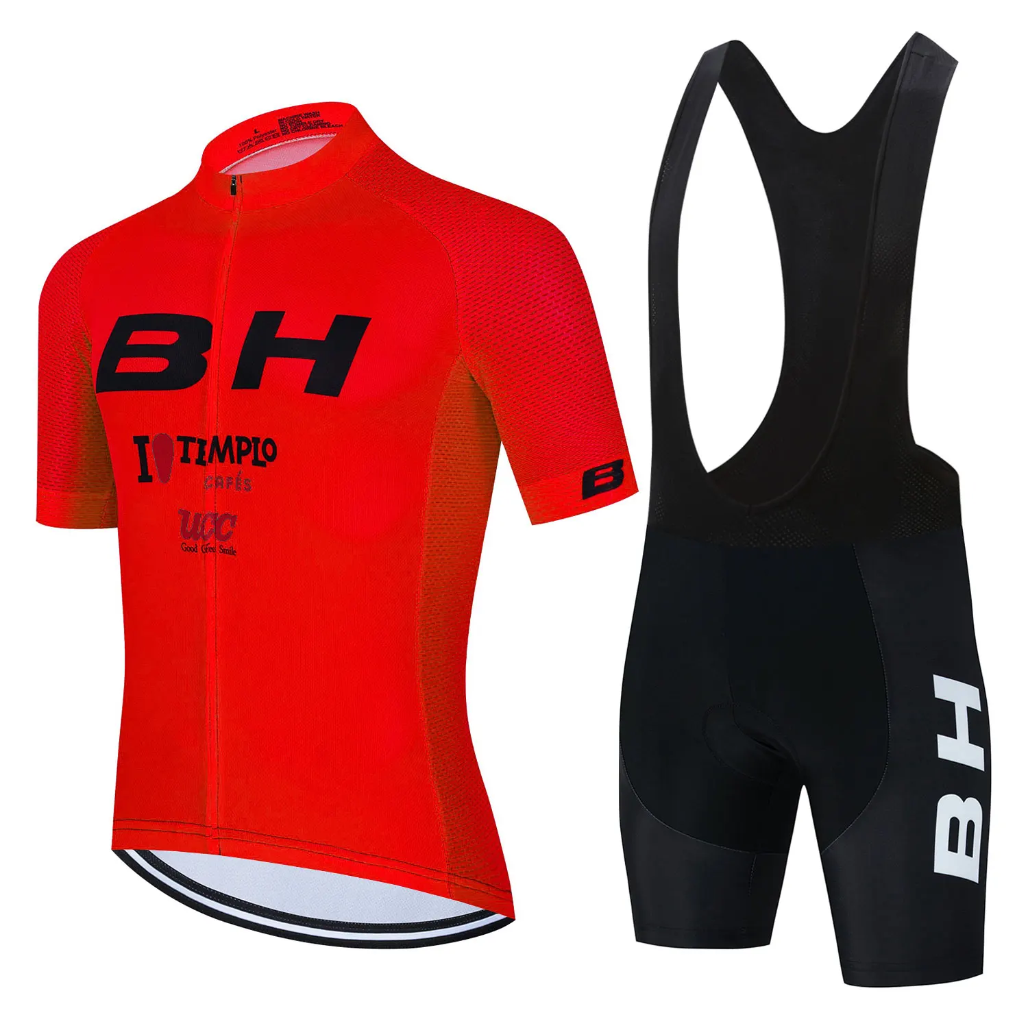 2023 BH Team Cycling Sets Men Bicycle Clothing Summer Short Sleeve Mountain Cycling Clothes Suits Ropa Ciclismo Triathlon Kits