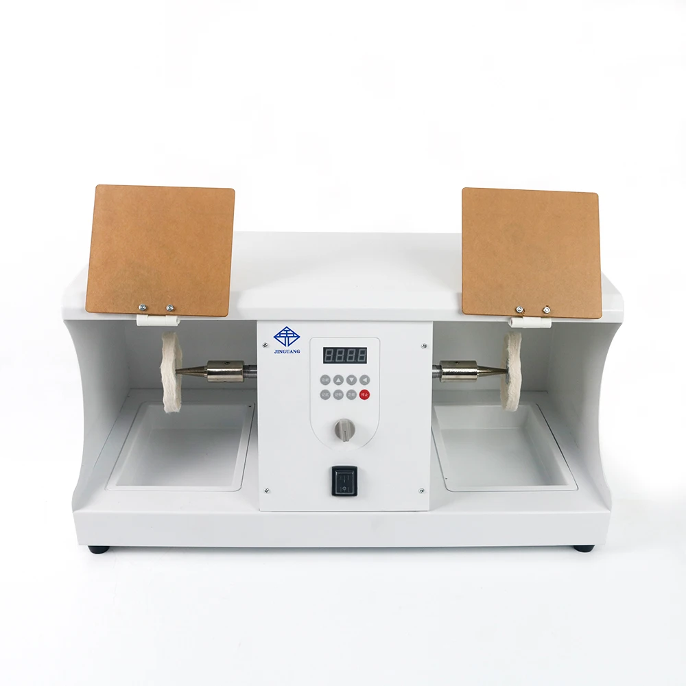 Desktop Dental Lab Electronic Polishing Buffing Machines Denture Zirconia Porcelain Teeth Polisher Lathes Adjustable Speed