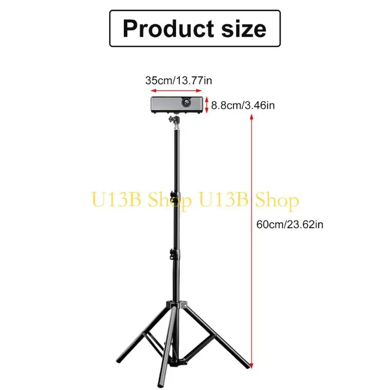 Chân máy máy chiếu U13B đứng cho máy chiếu và camera có chiều cao có thể điều chỉnh và khả năng xoay 360 độ