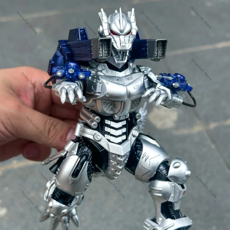 Keeppley Original Mechagodzilla Assembled Building Block Model Movable Action Figure Collectible Desktop Decoration Gift - view 2