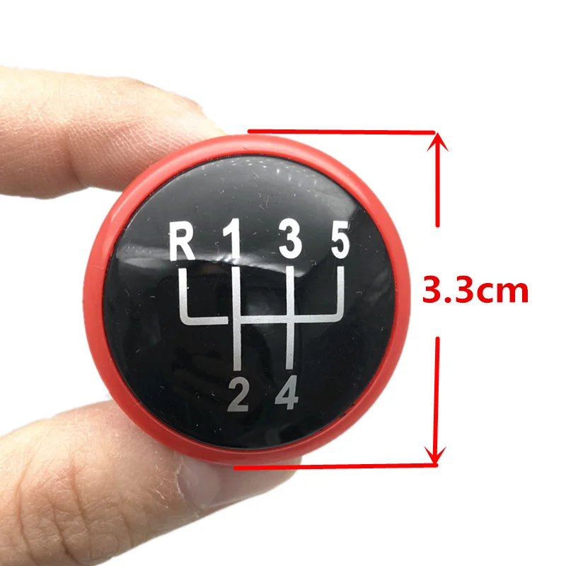 5/6 Speed Gear Shift Knob Lever Stick Cover Cap For VW Volkswagen Golf 4 Jetta MK3 MK4 GTI MK4 Bora LUPO POLO SEAT IBIZA CADDY