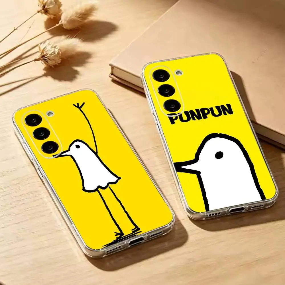 G-Goodnight P-Punpun Transparent Phone Case For Samsung Galaxy A73,A72,A71,A70,A53,A52,A51Soft Cover