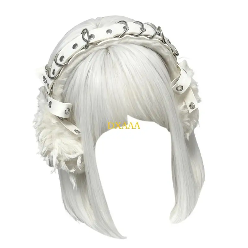 DXAA Punk Ear Warmers For Halloween Event Subculture Ear Protector For Adult Teens
