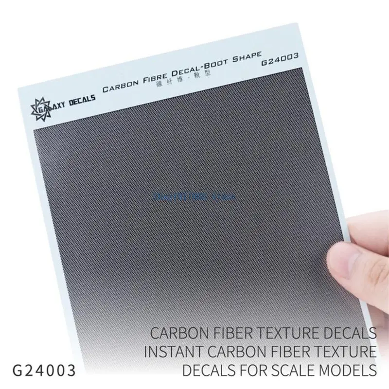 T3LB Multipurpose Water Transfer Sticker Realistic Carbon Fiber Water Transfer Decals