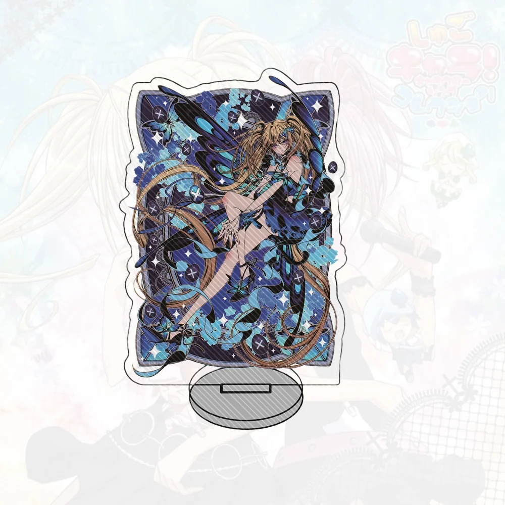 15CM الساخن أنيمي شوجو شارا! لطيف الاكريليك حامل نموذج تأثيري شخصيات زخرفة اكسسوارات عيد الميلاد جمع الهدايا #6