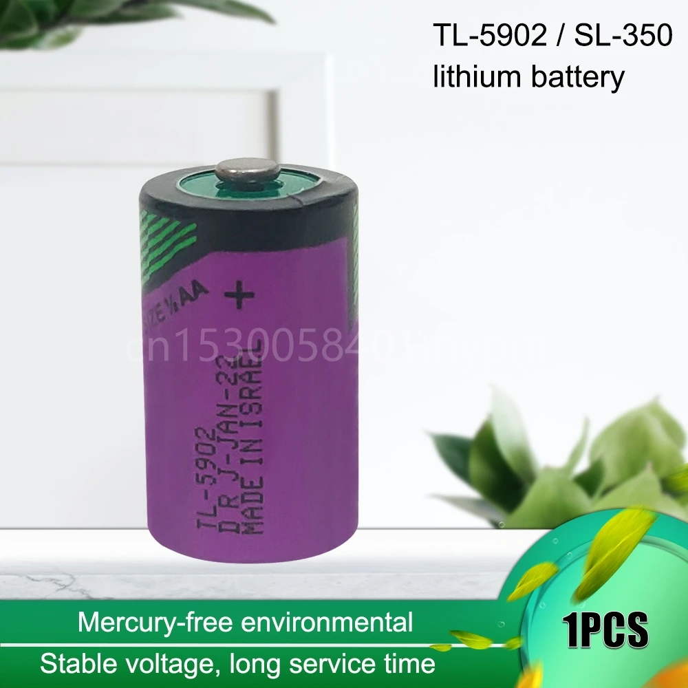 1PCS Original 3.6V 1200mAh TL-5902 1/2AA ER14250 SL350 1/2 AA PLC Lithium Battery for CNC Machine PLC Equipment