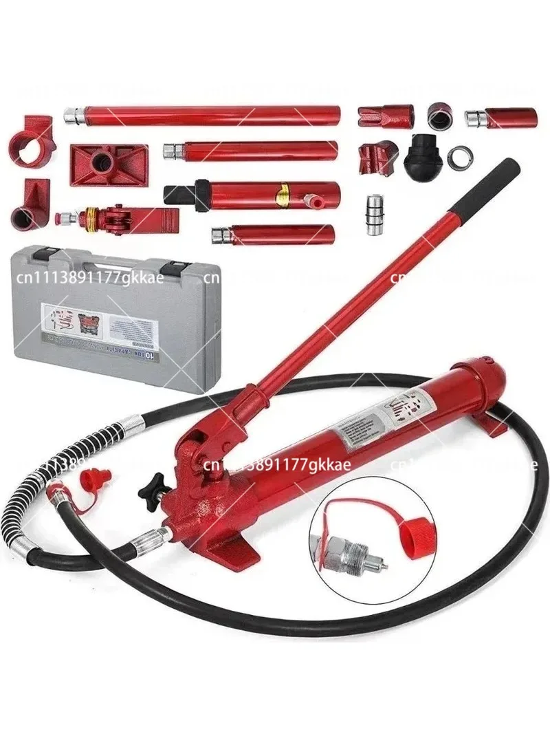 Hydraulic Kit 4/10 Ton Sheet Metal Correction Frame Shape Repair Separation Jack Tool
