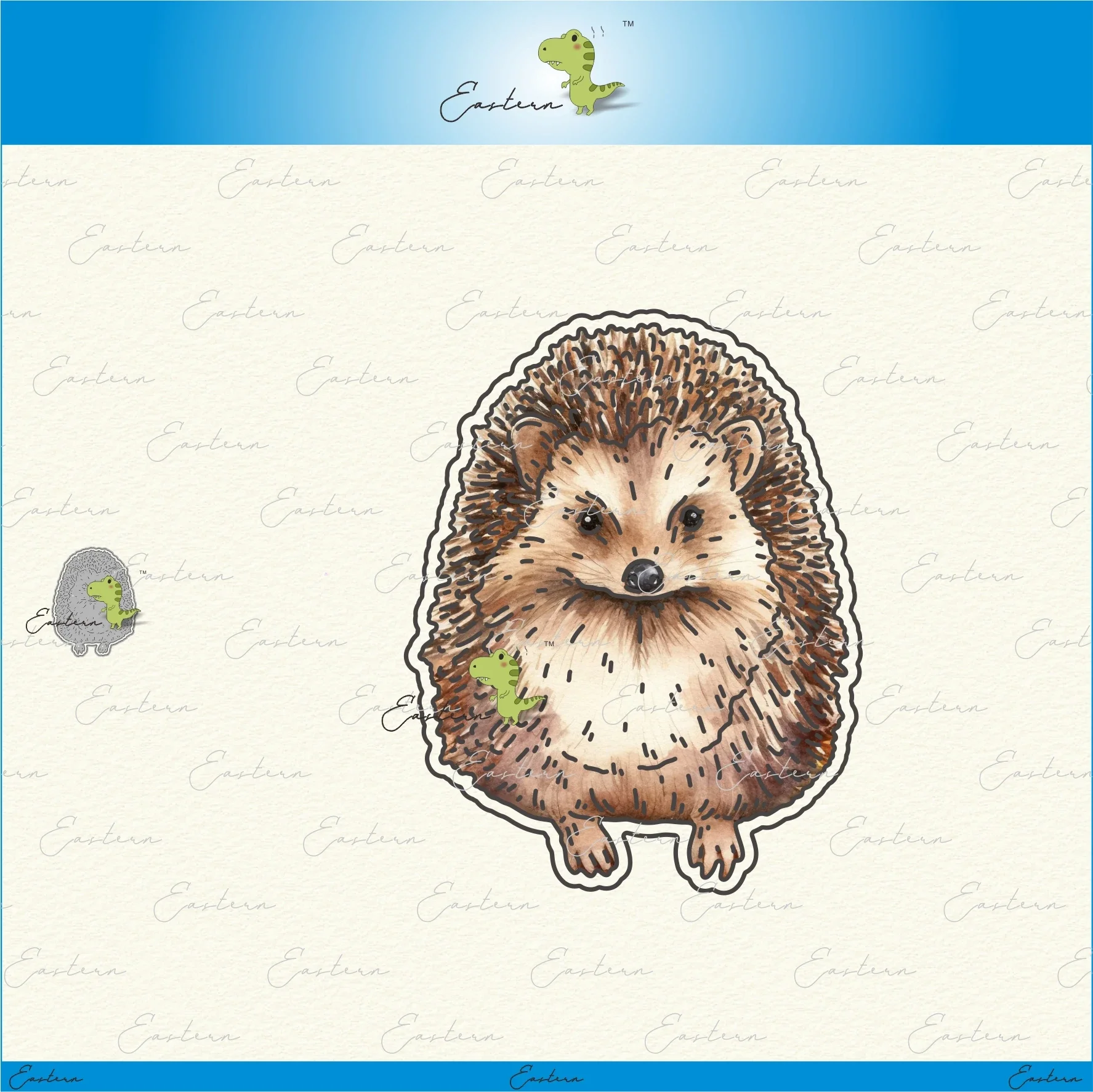 Happy Hedgehog Die Set metal cutting dies 2023 new diy molds Scrapbooking Paper Making die cuts crafts Printed Sheet
