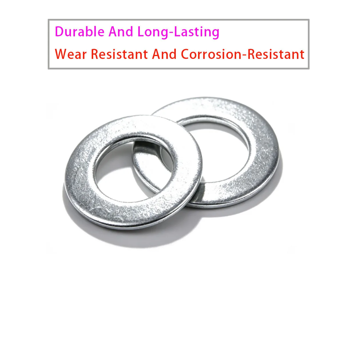 Carbon Steel Galvanized Fender Washer M2 M2.6 M3 M4 M5 M6 Thickness 0.8mm-1.5mm Flat Washer