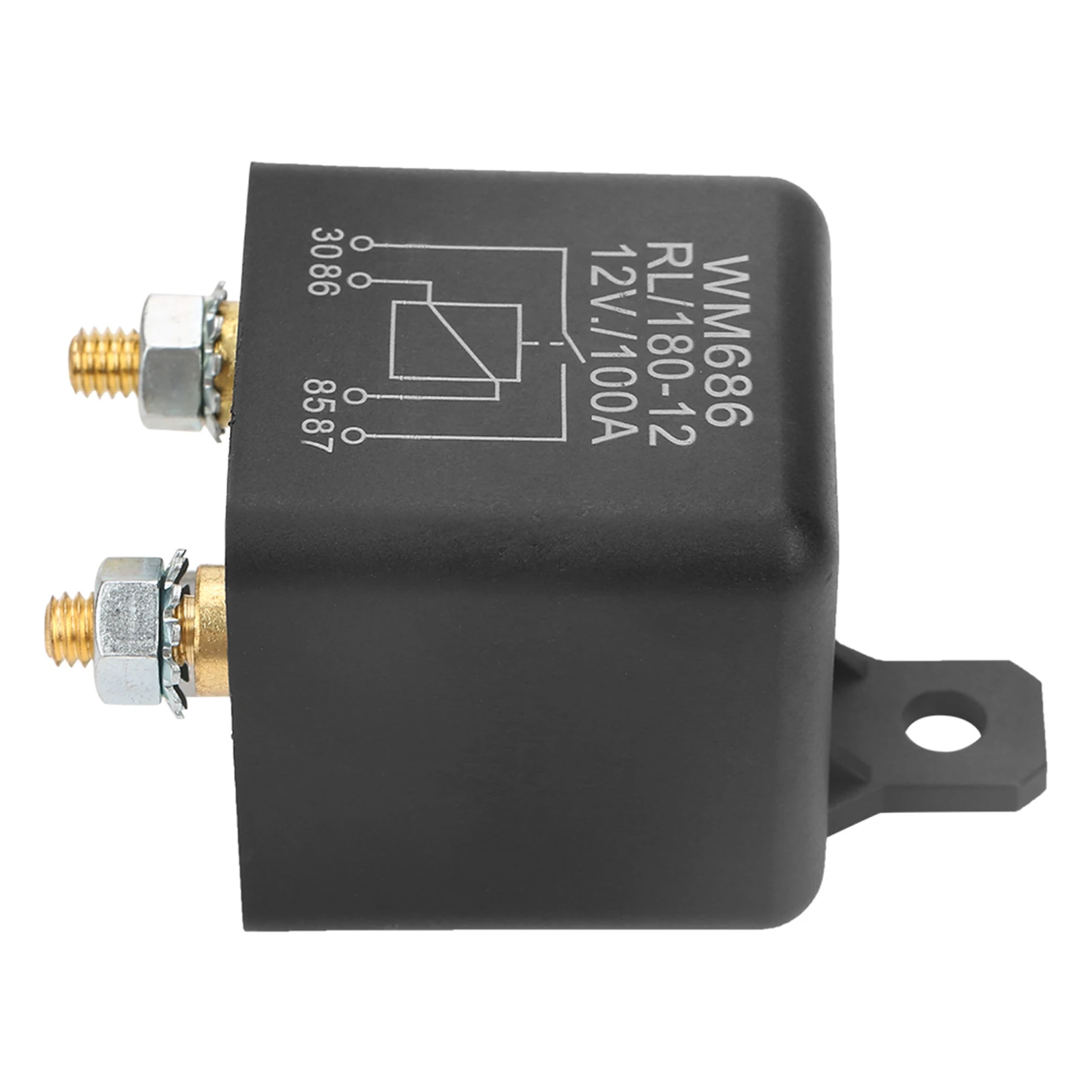 Car Relay WM686 100A Normal Open Heavy Duty Car Starter Relay for Control Battery ON/OFF RL/180 DC 12V Car battery control Relay