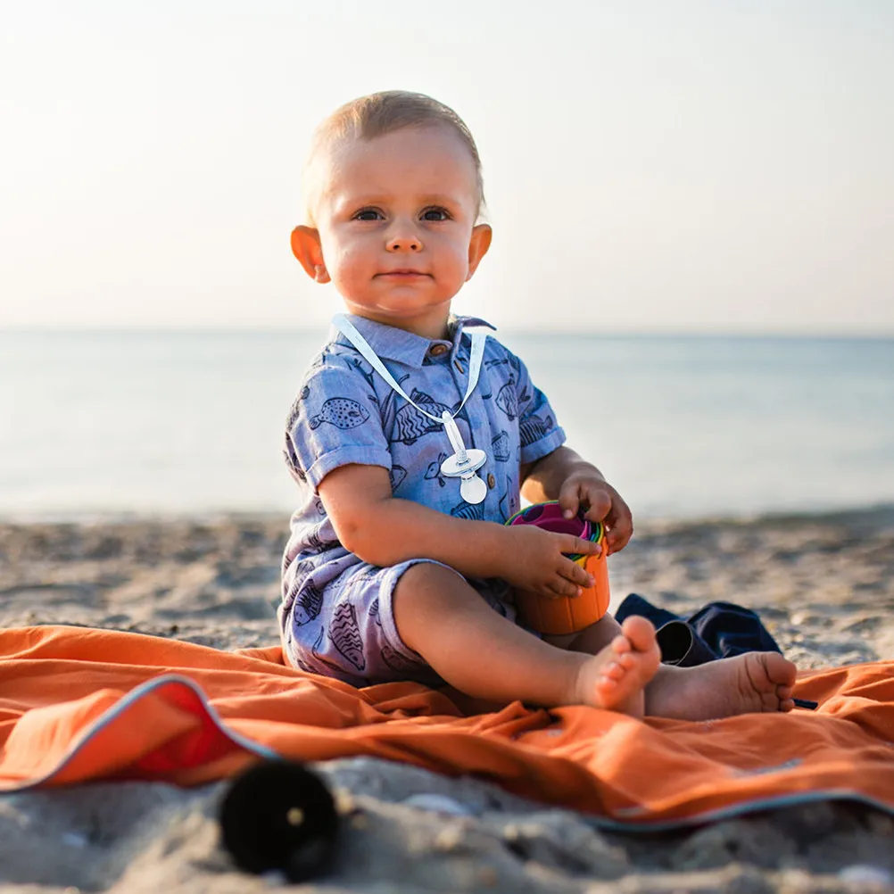 

50Pcs Baby Pacifier Necklace for Baby Shower Party Favors Decorative Acrylic Pacifier Necklaces for Girls Boys Safe Comfortable