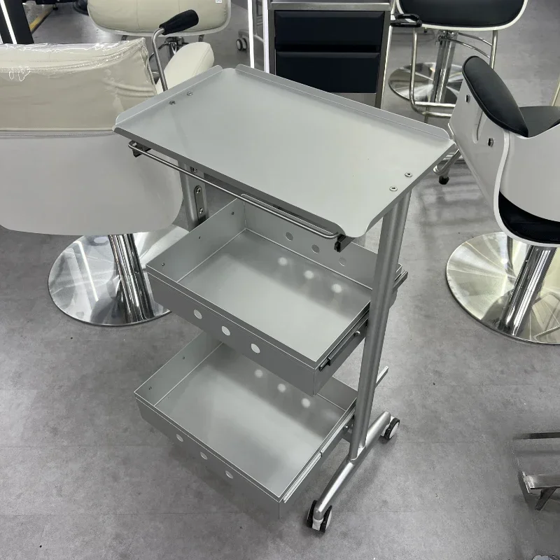 Cart for Salon Scratch Resistant Reliable Performance Modern Design Stable Structure Sturdy Construction Easy Installation