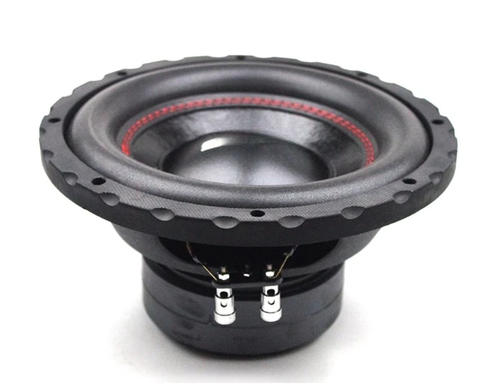 مكبر صوت واحد تعديل صوت السيارة 8 بوصة 10 بوصة 12 بوصة مضخم صوت سلبي للسيارة ملف صوتي مزدوج مكبر صوت جهير ثقيل نقي