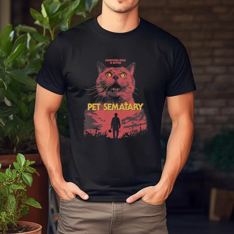 

80S Pet Sematary Black T-Shirt